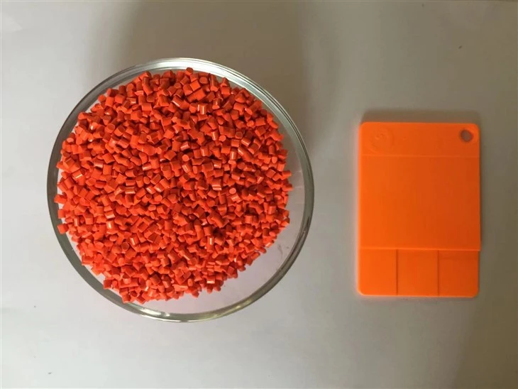 bright orange color masterbatch